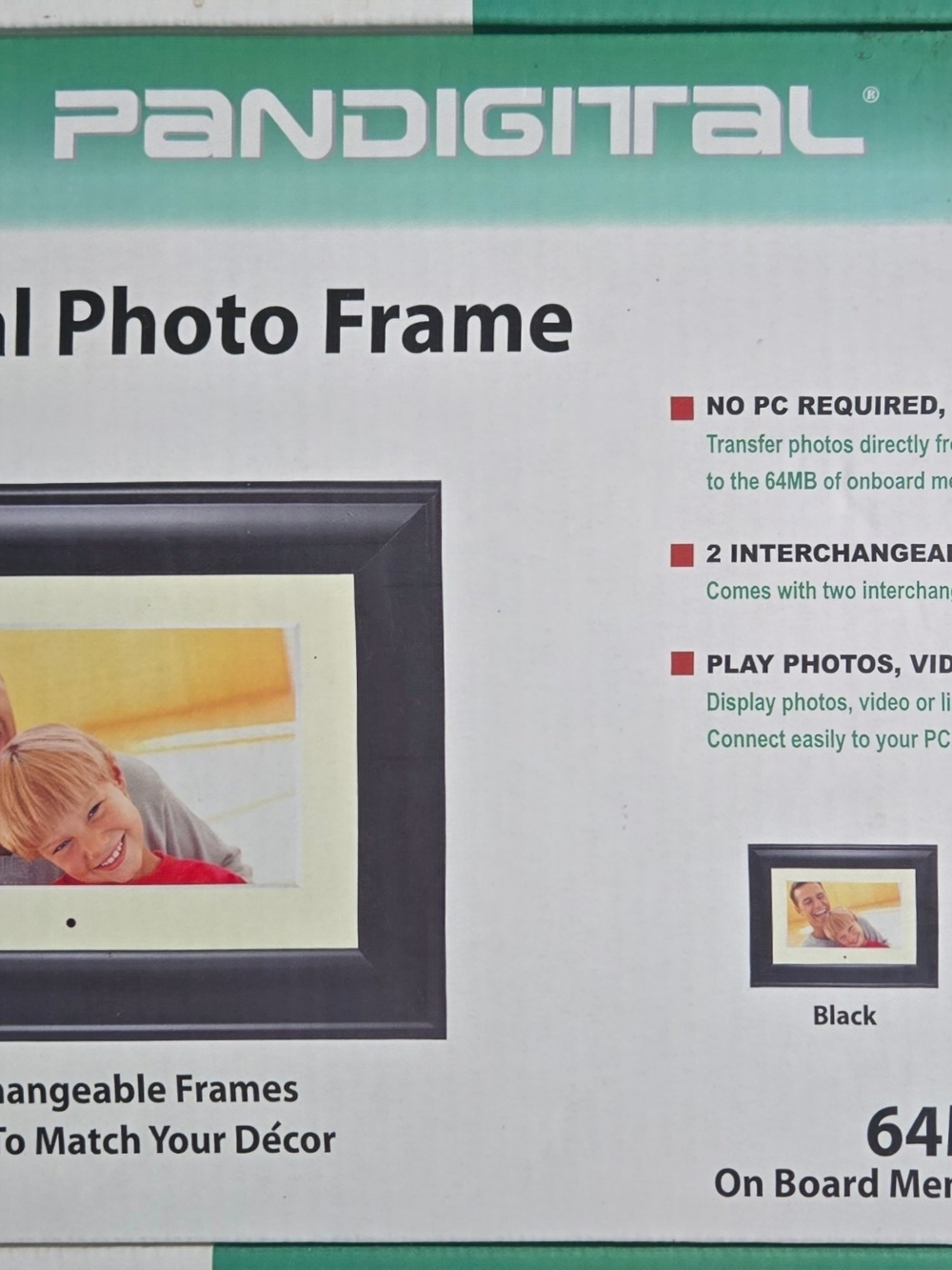 Pandigital Vintage 7" Digital Photo Frame
